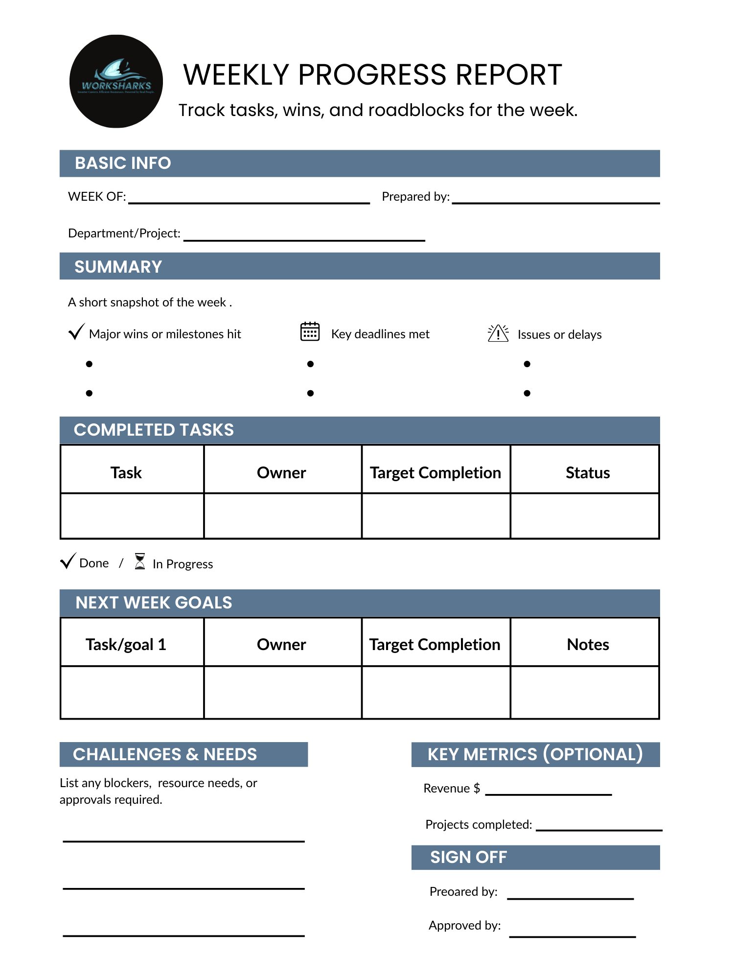 Project Management Support