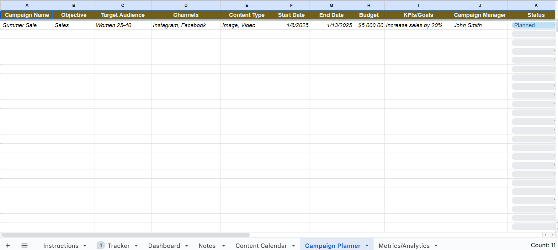 Social Media Contact Tracker & Integrated Tools